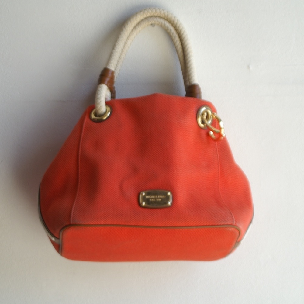 Michael Kors Marina Tangerine  Anchor Tote